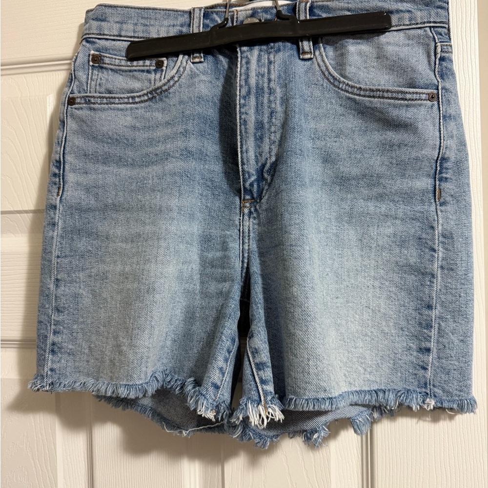 Denim Forum - Arlo 50’s mid thigh denim shorts